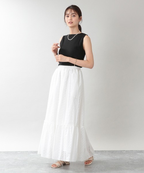 RAGEBLUE（レイジブルー）の「2wayジャガードタンク/954111（タンクトップ・レディース・ブラック/キャメル・FREE）」の3枚目の写真