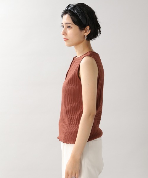 RAGEBLUE（レイジブルー）の「2wayジャガードタンク/954111（タンクトップ・レディース・ブラック/キャメル・FREE）」の9枚目の写真