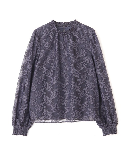 PROPORTION BODY DRESSING(プロポーションボディドレッシング)の「クラシカルレースブラウス / 1211210908(シャツ/ブラウス・レディース・ブルー/ダークグレー/ホワイト系その他・MEDIUM/SMALL)」の12枚目の写真