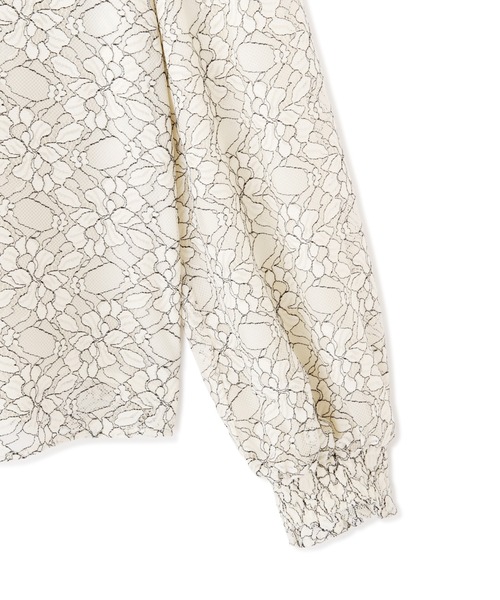 PROPORTION BODY DRESSING(プロポーションボディドレッシング)の「クラシカルレースブラウス / 1211210908(シャツ/ブラウス・レディース・ブルー/ダークグレー/ホワイト系その他・MEDIUM/SMALL)」の15枚目の写真
