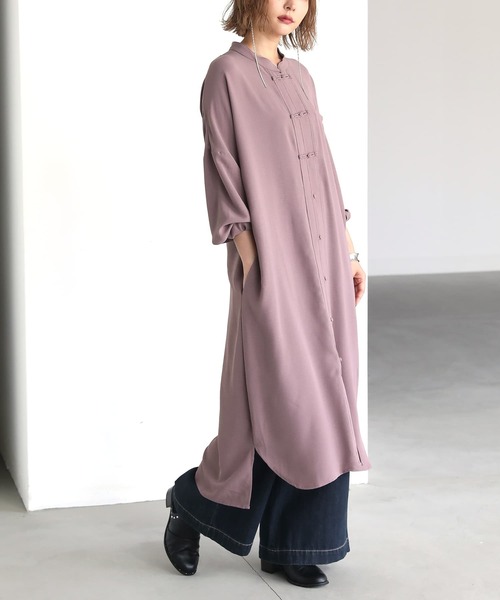 チャイナデザインワンピース ワンピース N Orlabel ノアールレーベル のファッション通販 Zozotown