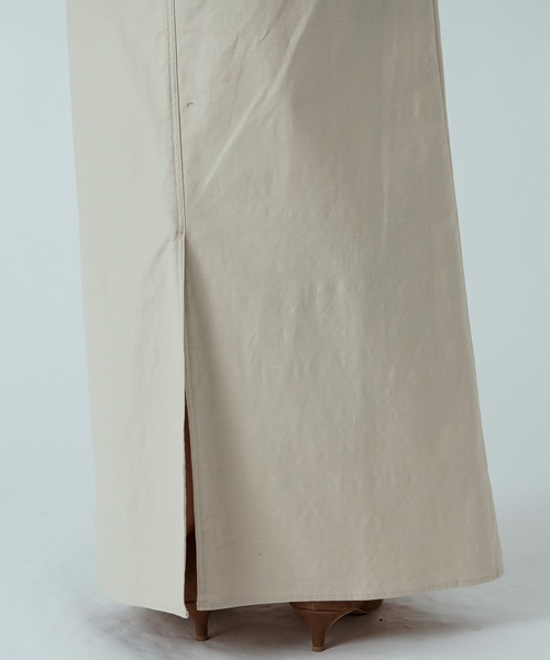 RIVE DROITE(リヴドロワ)の「こなれた雰囲気のある一枚 バックサテンロングスカート(スカート・レディース・ベージュ系その他/バーガンディー・36/38)」の16枚目の写真