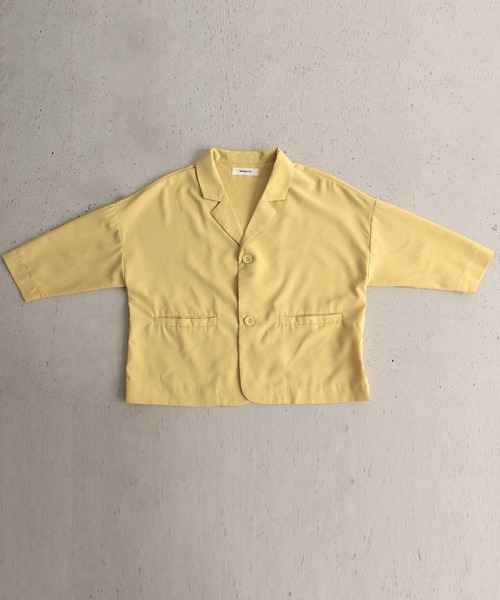 antiqua（アンティカ）の「カラージャケット（テーラードジャケット・キッズ・パープル/ブラック/イエロー・3/5/4/6）」の18枚目の写真