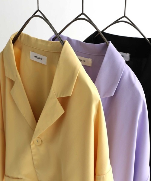 antiqua（アンティカ）の「カラージャケット（テーラードジャケット・キッズ・パープル/ブラック/イエロー・3/5/4/6）」の20枚目の写真