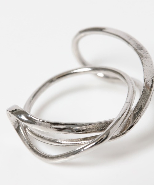 KBF+（ケービーエフプラス）の「KBF+　デフォルメサークルピアス∴（ピアス（両耳用）・レディース・シルバー/ゴールド・ONE）」の7枚目の写真