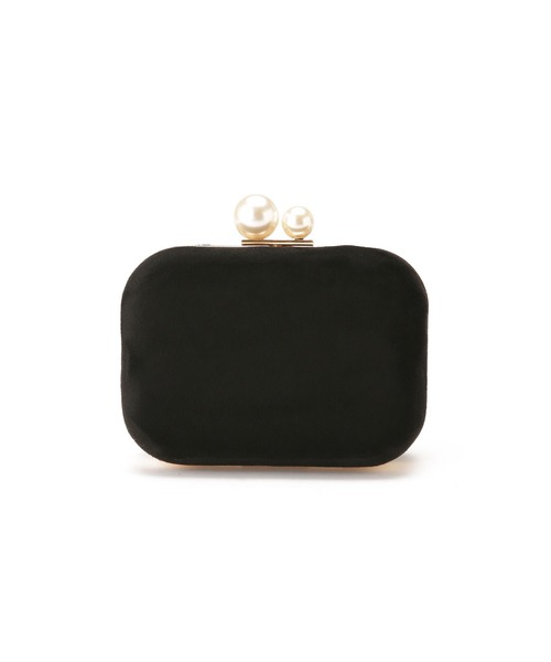 NANO universe（ナノユニバース）の「ベルベットクラッチ（クラッチバッグ・レディース・ブラック/モカ・FREE）」の10枚目の写真
