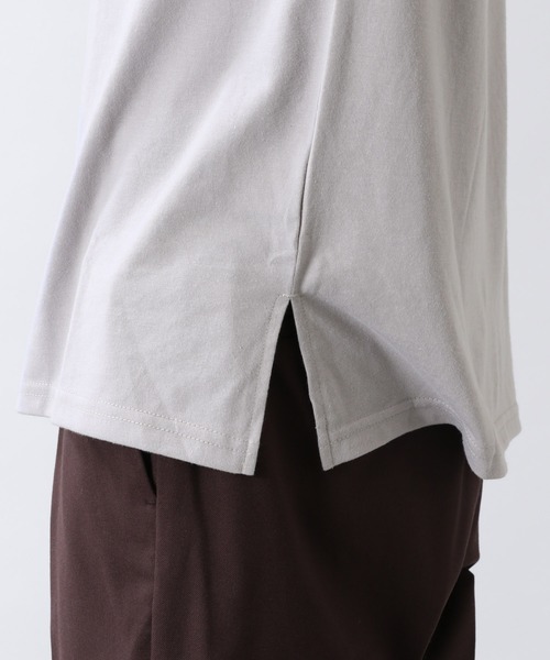 RAGEBLUE（レイジブルー）の「天竺/クルーネックロンT/217834（Tシャツ/カットソー・メンズ・ホワイト/ベージュ/グレー/ブラック・LARGE/MEDIUM）」の11枚目の写真