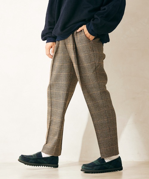 JOURNAL STANDARD relume（ジャーナルスタンダード　レリューム）の「◆29WOOL WASHABLE スラックス（スラックス・メンズ・ブラック/ブラウン・MEDIUM/LARGE）」の11枚目の写真