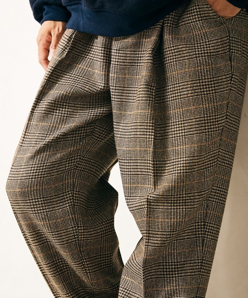JOURNAL STANDARD relume（ジャーナルスタンダード　レリューム）の「◆29WOOL WASHABLE スラックス（スラックス・メンズ・ブラック/ブラウン・MEDIUM/LARGE）」の12枚目の写真