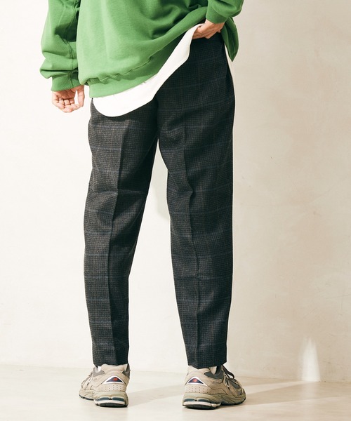 JOURNAL STANDARD relume（ジャーナルスタンダード　レリューム）の「◆29WOOL WASHABLE スラックス（スラックス・メンズ・ブラック/ブラウン・MEDIUM/LARGE）」の5枚目の写真