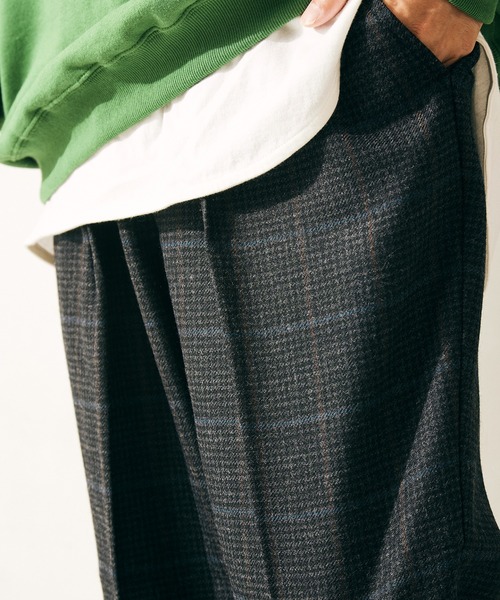 JOURNAL STANDARD relume（ジャーナルスタンダード　レリューム）の「◆29WOOL WASHABLE スラックス（スラックス・メンズ・ブラック/ブラウン・MEDIUM/LARGE）」の8枚目の写真