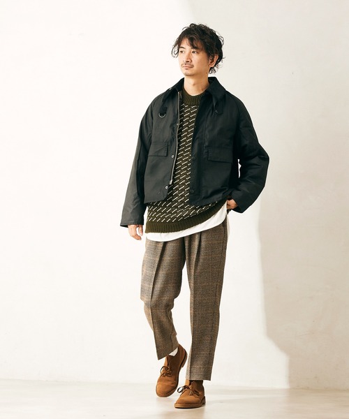 JOURNAL STANDARD relume（ジャーナルスタンダード　レリューム）の「◆29WOOL WASHABLE スラックス（スラックス・メンズ・ブラック/ブラウン・MEDIUM/LARGE）」の18枚目の写真