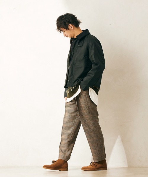 JOURNAL STANDARD relume（ジャーナルスタンダード　レリューム）の「◆29WOOL WASHABLE スラックス（スラックス・メンズ・ブラック/ブラウン・MEDIUM/LARGE）」の19枚目の写真