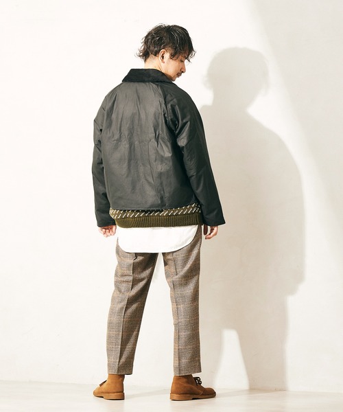 JOURNAL STANDARD relume（ジャーナルスタンダード　レリューム）の「◆29WOOL WASHABLE スラックス（スラックス・メンズ・ブラック/ブラウン・MEDIUM/LARGE）」の20枚目の写真