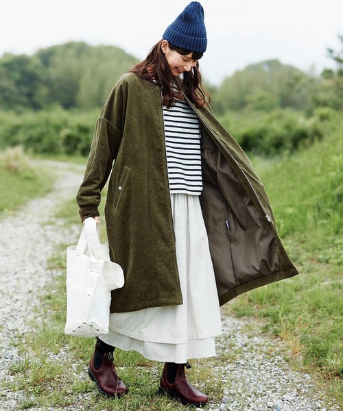 Sunny clouds（サニークラウズ）の「ＳＵＮＮＹ　ＣＬＯＵＤＳ　コーデュロイフライトコート〈レディース〉（その他アウター・レディース・アーミー・MEDIUM/LARGE/X-LARGE/XX-LARGE/NM）」の6枚目の写真