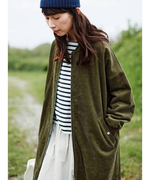 Sunny clouds（サニークラウズ）の「ＳＵＮＮＹ　ＣＬＯＵＤＳ　コーデュロイフライトコート〈レディース〉（その他アウター・レディース・アーミー・MEDIUM/LARGE/X-LARGE/XX-LARGE/NM）」の10枚目の写真