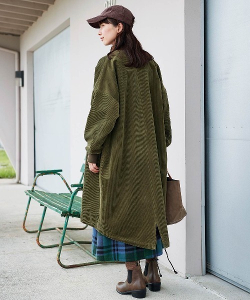 Sunny clouds（サニークラウズ）の「ＳＵＮＮＹ　ＣＬＯＵＤＳ　コーデュロイフライトコート〈レディース〉（その他アウター・レディース・アーミー・MEDIUM/LARGE/X-LARGE/XX-LARGE/NM）」の19枚目の写真