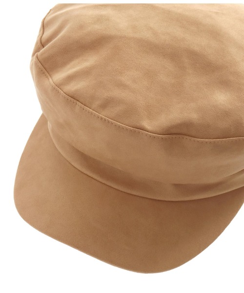 Settimissimo（セッティミッシモ）の「エコスエードキャスケット（キャスケット・レディース・ベージュ/ブラック・FREE）」の12枚目の写真