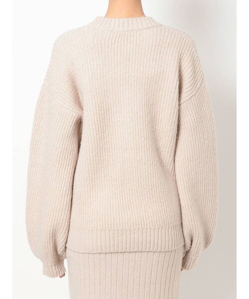 RESEXXY(リゼクシー)の「カラーニットカーディガン【セットアップ着用可能】(カーディガン/ボレロ・レディース・ベージュ/ブラウン/グリーン・FREE)」の13枚目の写真