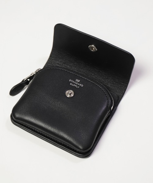 STANDARD SUPPLY フラップ財布 S ブラック　美品 STANDARD SUPPLY（スタンダードサプライ）の「[ STANDARD SUPPLY