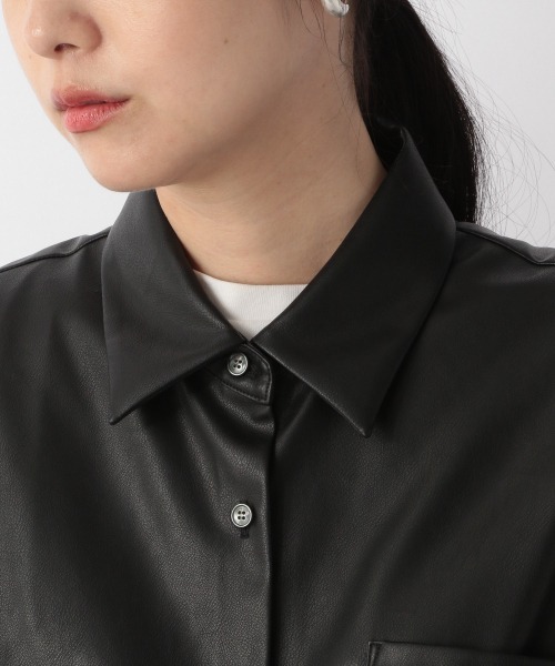 LOWRYS FARM（ローリーズファーム）の「アソートセパレートシャツＬＳ　214835（シャツ/ブラウス・レディース・ブラック/ベージュ/ブルー・FREE）」の19枚目の写真