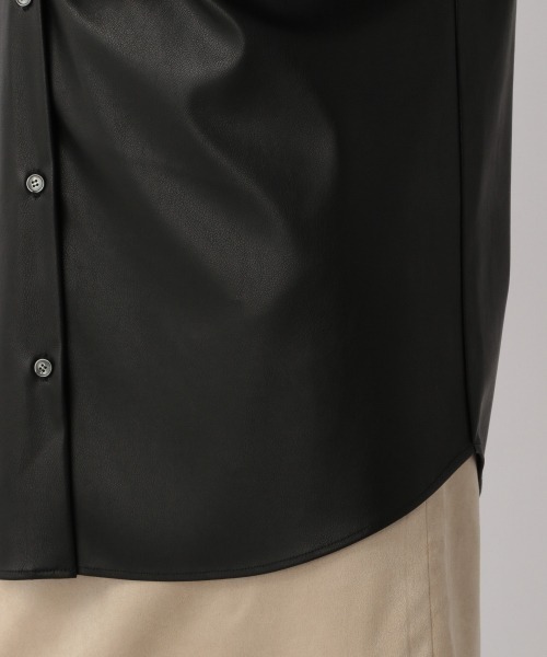 LOWRYS FARM（ローリーズファーム）の「アソートセパレートシャツＬＳ　214835（シャツ/ブラウス・レディース・ブラック/ベージュ/ブルー・FREE）」の17枚目の写真