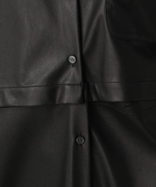 LOWRYS FARM（ローリーズファーム）の「アソートセパレートシャツＬＳ　214835（シャツ/ブラウス・レディース・ブラック/ベージュ/ブルー・FREE）」の8枚目の写真