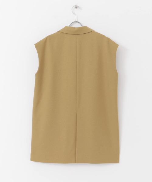 URBAN RESEARCH(アーバンリサーチ)の「ウール調合繊テーラードジレ(その他アウター・レディース・ベージュ/ブラウン・FREE)」の11枚目の写真