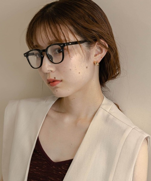 SMELLY（スメリー）の「ダテメガネB（メガネ・レディース・ブラック/クリア/ブラウン系その他・-）」の9枚目の写真