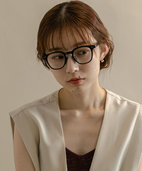 SMELLY（スメリー）の「ダテメガネB（メガネ・レディース・ブラック/クリア/ブラウン系その他・-）」の4枚目の写真
