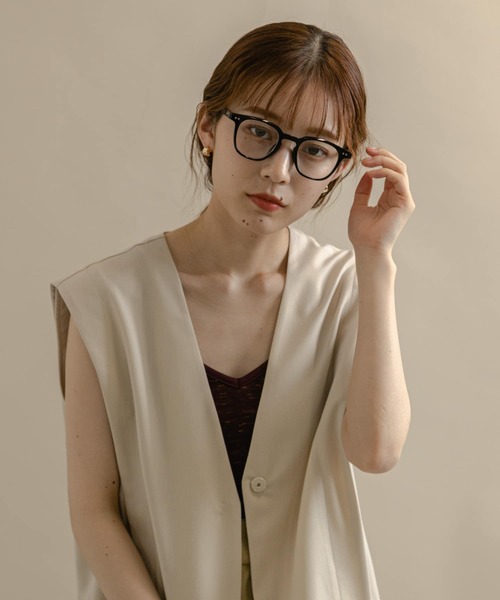 SMELLY（スメリー）の「ダテメガネB（メガネ・レディース・ブラック/クリア/ブラウン系その他・-）」の11枚目の写真