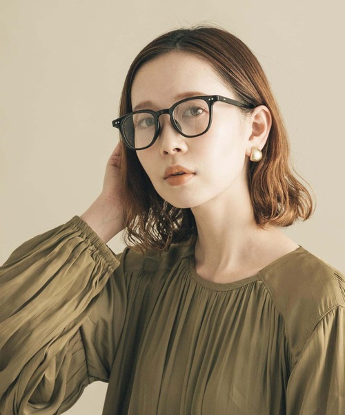 SMELLY（スメリー）の「ダテメガネB（メガネ・レディース・ブラック/クリア/ブラウン系その他・-）」の13枚目の写真