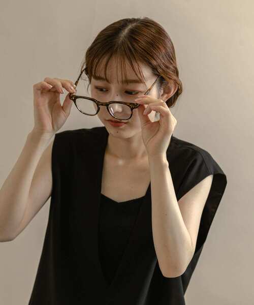 SMELLY（スメリー）の「ダテメガネB（メガネ・レディース・ブラック/クリア/ブラウン系その他・-）」の18枚目の写真
