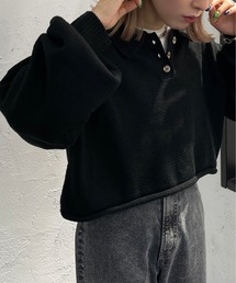 ショートポロニット【ZOZOTOWN限定アイテム】