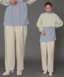 SENSE OF PLACE by URBAN RESEARCH | ハイウエストタックストレートパンツ(その他パンツ)