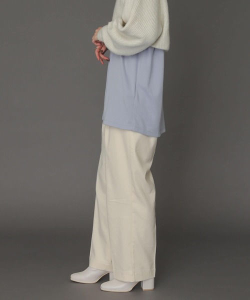 SENSE OF PLACE by URBAN RESEARCH(センスオブプレイスバイアーバンリサーチ)の「ハイウエストタックストレートパンツ(その他パンツ・レディース・アイボリー/ブラウン/ブラック・SMALL/MEDIUM/LARGE)」の18枚目の写真