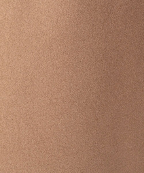 NICOLE white（ニコルホワイト）の「ニットダブルフェイス・ボタンレスコート（その他アウター・レディース・アイボリー/ブラック/モカ・FREE）」の16枚目の写真