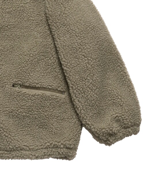 Firsthand（ファーストハンド）の「UN/ユーエヌ BOA JACKET（その他アウター・メンズ・グリーン/ベージュ/ブラック・L/M）」の10枚目の写真