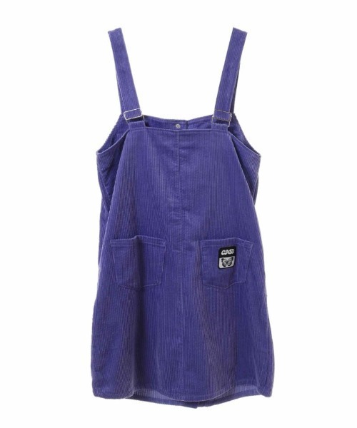 Candy Stripper(キャンディストリッパー)の「CND CORDUROY ワンピース(ジャンパースカート・レディース・ブラック/パープル/アイボリー・2)」の10枚目の写真