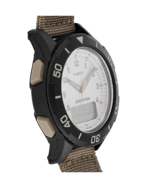 TIMEX（タイメックス）の「TIMEX Katmai Combo/カトマイ・コンボ 腕時計 TW4B16800 ユニセックス（アナログ腕時計・メンズ・ベージュ・FREE）」の7枚目の写真