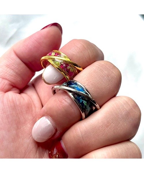 tone(トーン)の「【Willija】《花景Cuffring》指輪にもイヤーカフにもなる2wayアクセサリー(MA)(リング・レディース・シルバー系その他/ゴールド系その他/ゴールド系その他2/シルバー系その他2・FREE)」の17枚目の写真