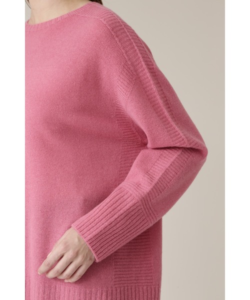 BOSCH(ボッシュ)の「◆ファインウールクルーネックニット(ニット/セーター・レディース・グレー/ピンク/ブルー・38)」の12枚目の写真