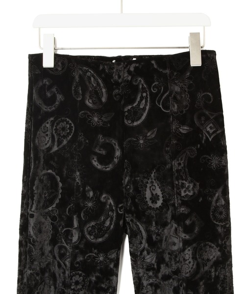GANNI（ガニー）の「【GANNI】Velvet Jersey Pants（その他パンツ・レディース・ブラック・36）」の3枚目の写真