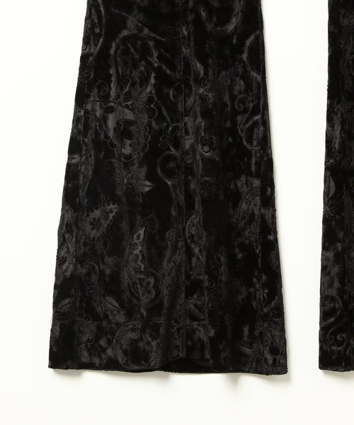 GANNI（ガニー）の「【GANNI】Velvet Jersey Pants（その他パンツ・レディース・ブラック・36）」の4枚目の写真