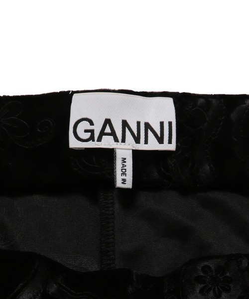 GANNI（ガニー）の「【GANNI】Velvet Jersey Pants（その他パンツ・レディース・ブラック・36）」の6枚目の写真