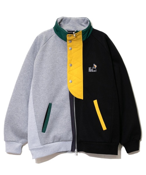 ジャケット・アウター WOOL GABARDINE STACKED HARRINGTON JACKET WOOL GABARDINE STACKED HARRINGTON JACKET