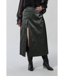 GHOSPELL | (GHOSPELL)Slate Lagoon Midi Skirt(スカート)