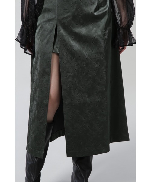 GHOSPELL(ゴスペル)の「(GHOSPELL)Slate Lagoon Midi Skirt(スカート・レディース・グリーン・SMALL)」の10枚目の写真