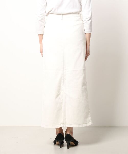 IENA（イエナ）の「Reactive Dye デニムトラペーズスカート◇（デニム