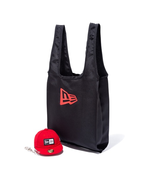 NEW ERA キャップ型キーホルダー　エコバッグ付きとポシェット　おまとめ newera25168-0.jpg